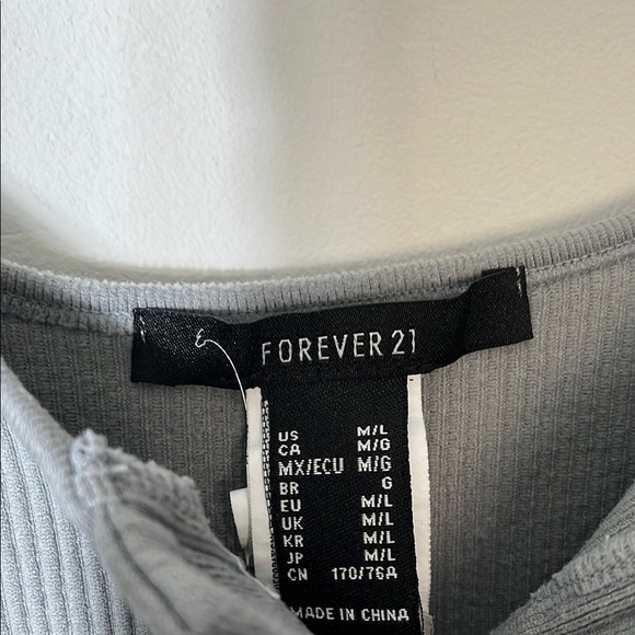 Gray Ribbed Jumpsuit - Picture 5 of 11